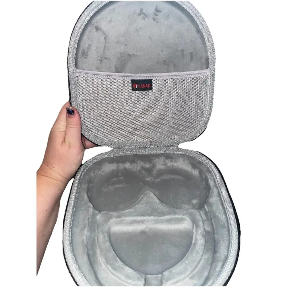Xanad Headphone Hard Shell Carrying Case For Headphones And Head Sets
